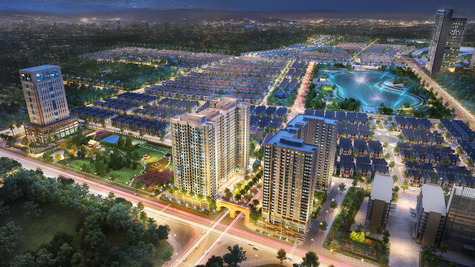 Phối cảnh chung cư Anland Premium