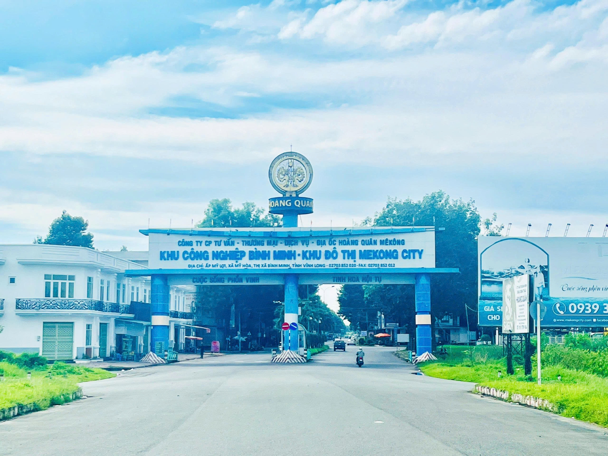 Tổng quan Khu công nghiệp Bình Minh từ trên cao