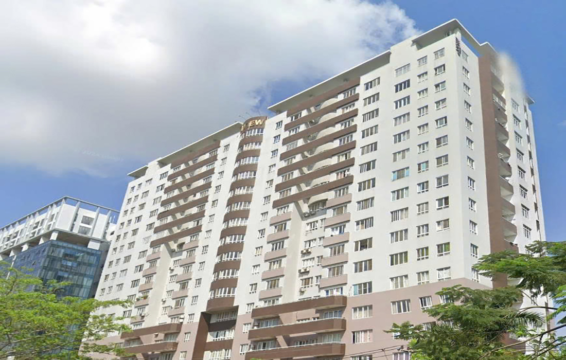 Toàn cảnh chung cư A.View và KDC 13C GreenLife