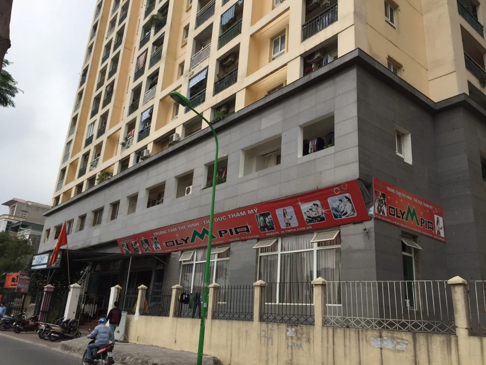 Khu vực quận Hai Bà Trưng, Hà Nội xung quanh chung cư 229 Phố Vọng