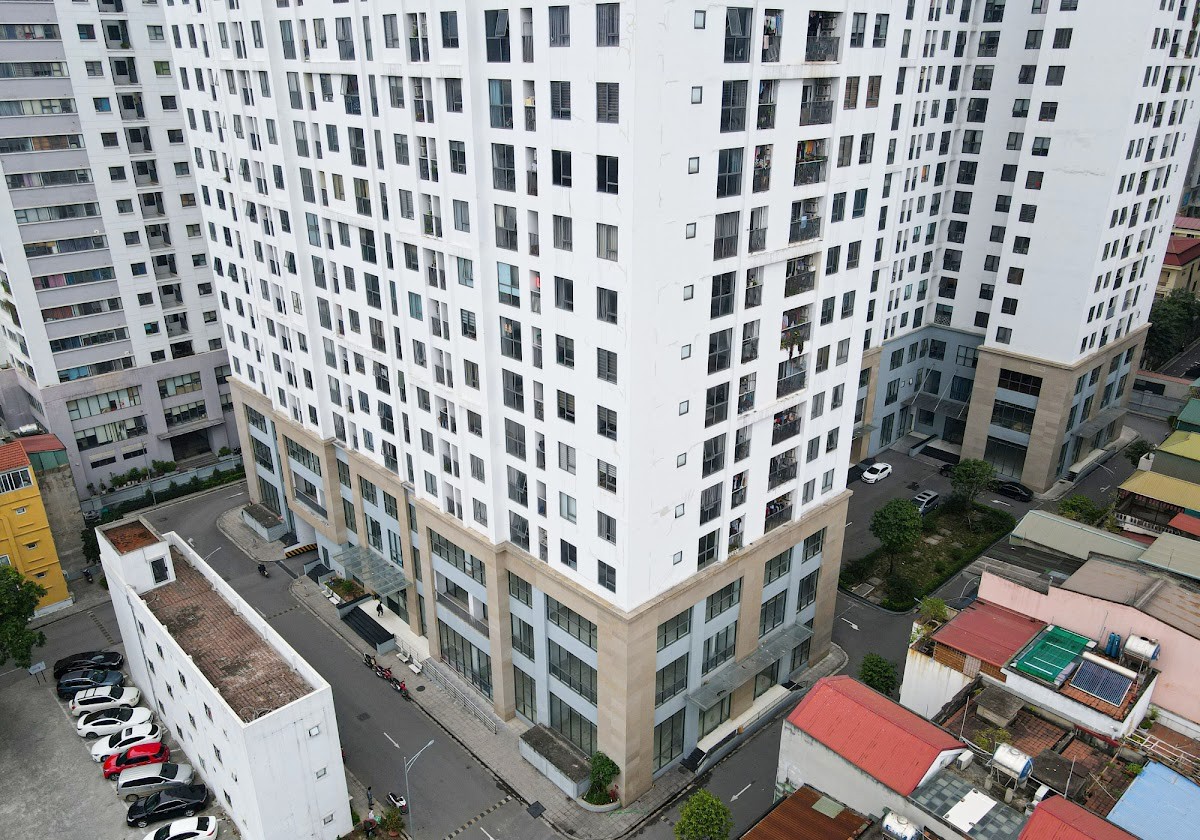Phối cảnh chung cư 282 Nguyễn Huy Tưởng
