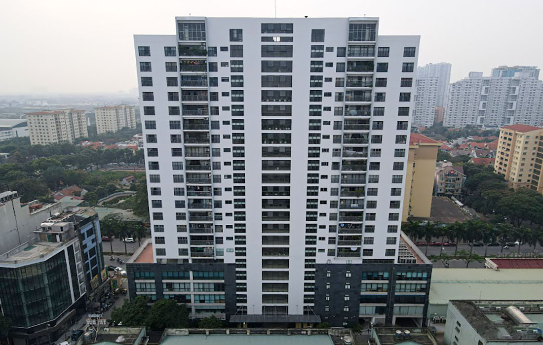 Phối cảnh Chung cư CT3 Lê Đức Thọ