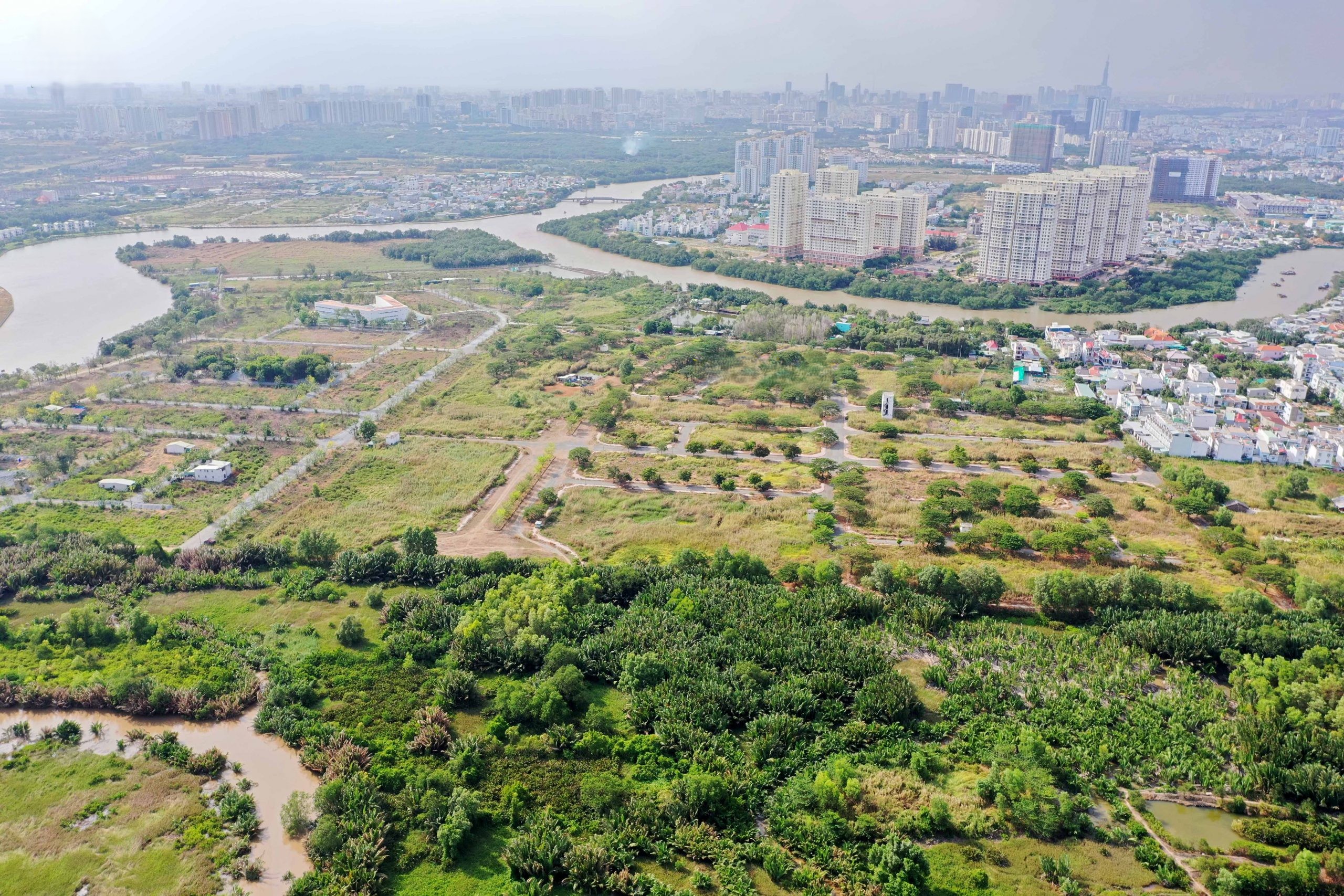 Phối cảnh Khu đô thị mới Phú Xuân Minh Long