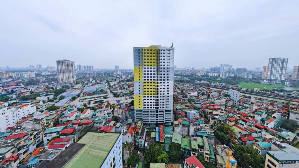 Toàn cảnh chung cư Eco Green Tower