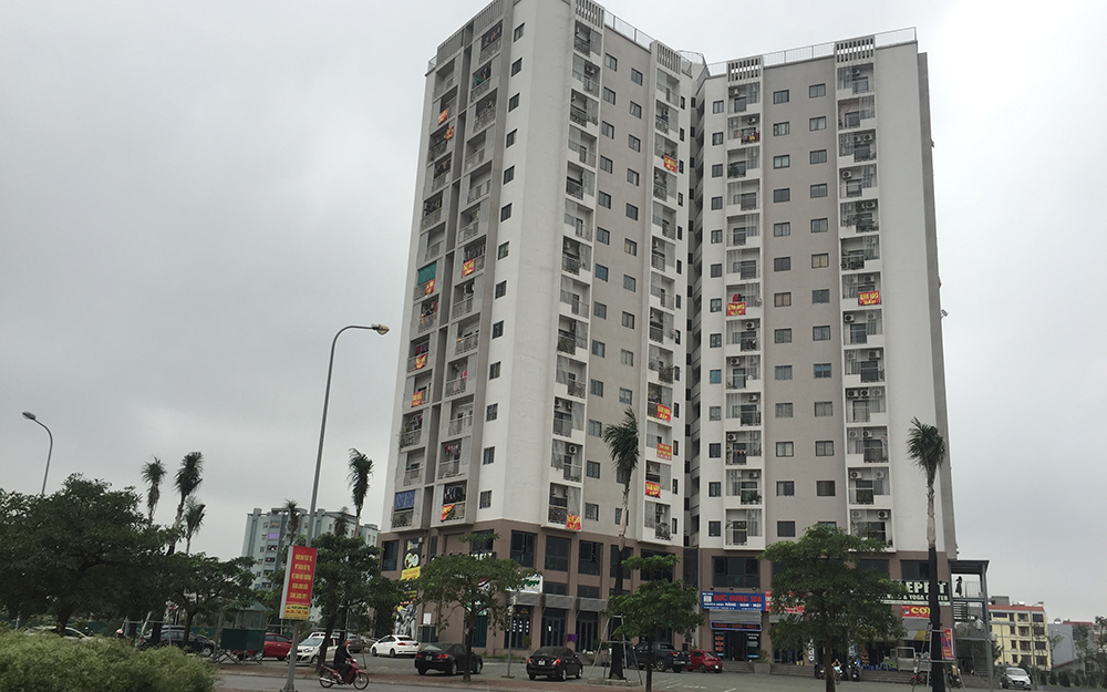 Tổng quan Happy Star Tower từ trên cao