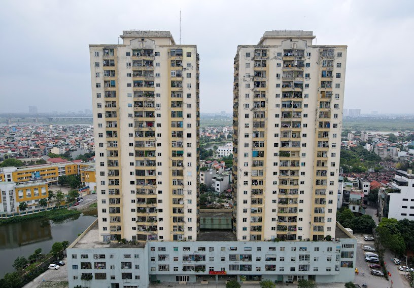 Thiết kế nội thất căn hộ Chung cư Riverside Tower (79 Thanh Đàm) hiện đại
