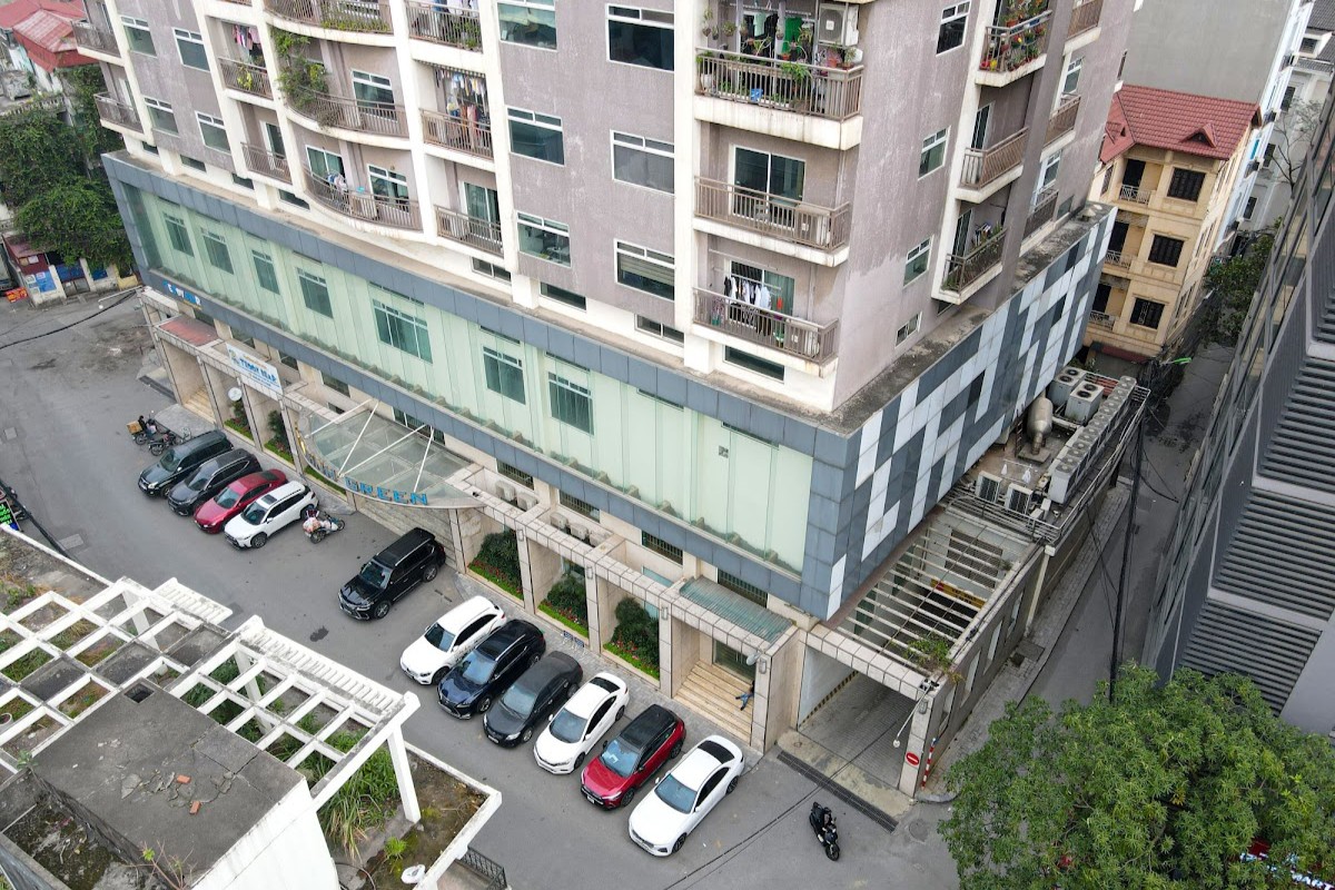 Phối cảnh chung cư Hoa Binh Green Apartment