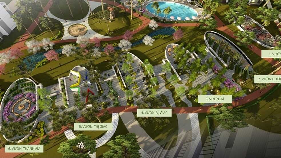 Phối cảnh Hồng Hà Eco City