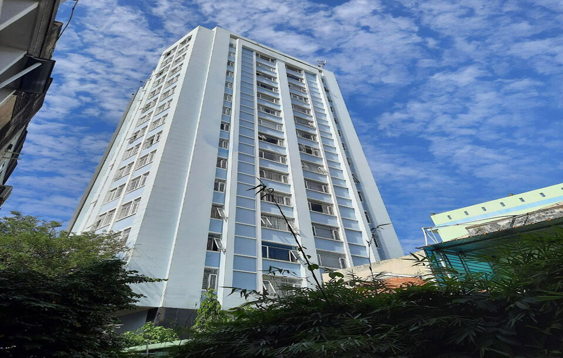 Toàn cảnh Chung cư Nguyễn Huy Lượng, quận Bình Thạnh