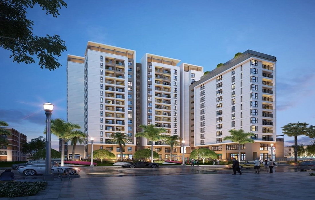 Tiện ích hồ bơi trên không tại M-One Gia Định