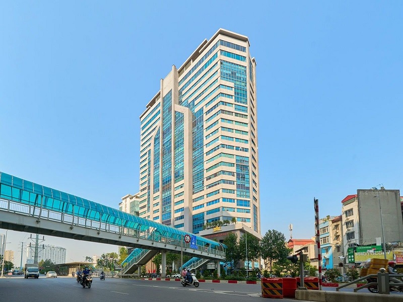 Không gian phòng khách căn hộ Viwaseen Tower với thiết kế sang trọng