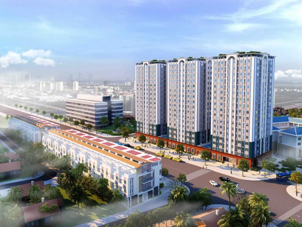 Top căn hộ quận Gò Vấp: Nơi an cư lý tưởng, kết nối thuận tiện Toàn cảnh top căn hộ Quận Gò Vấp với không gian sống xanh và tiện nghi cao cấp.