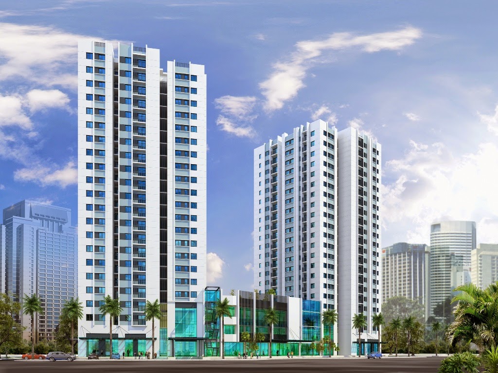 Thiết kế hiện đại căn hộ B1-B2 Tây Nam Linh Đàm
