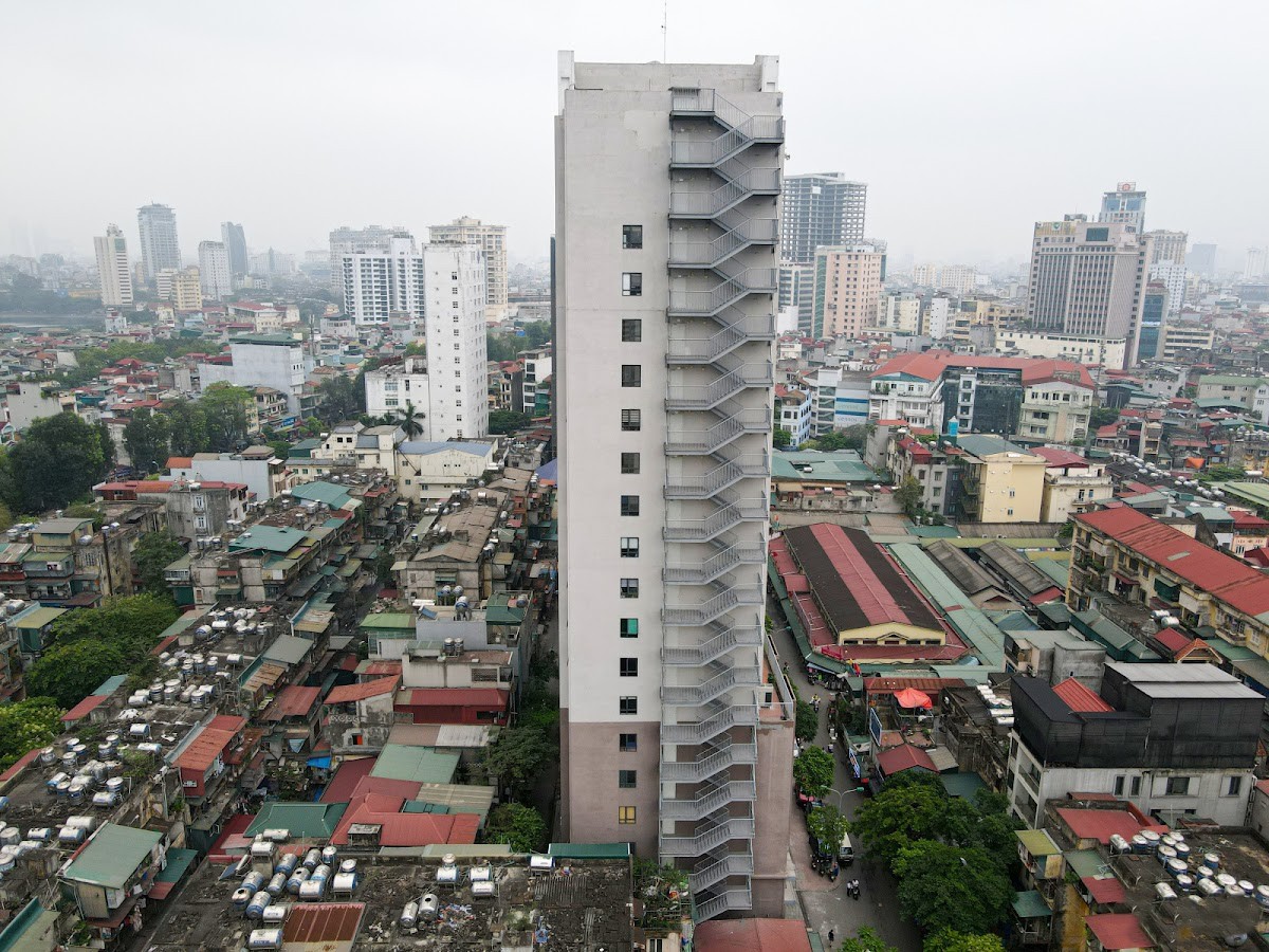 Phối cảnh chung cư C1 Thành Công