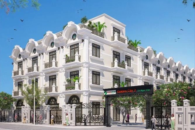 Cổng vào và hạ tầng dự án Golden City 2 Quận 12