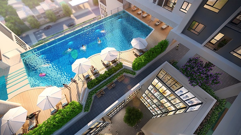 Khu vực chung cư Mandarin Garden 2
