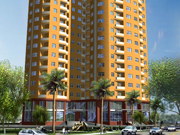Không gian sống xanh tại CT2A Nghĩa Đô