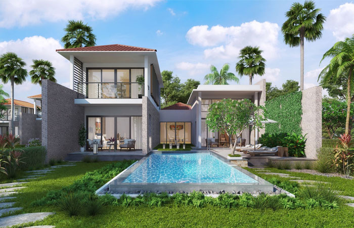 Phối cảnh Khu nghỉ dưỡng Vinpearl Nam Hội An