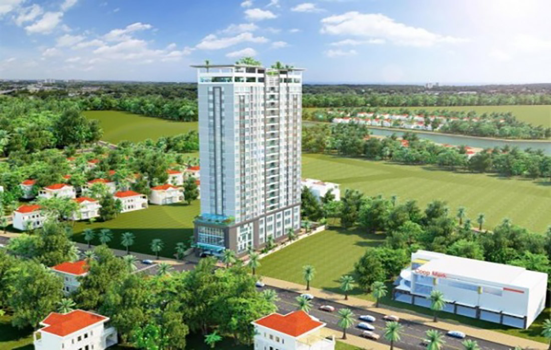 Không gian thoáng đãng tại Chung cư 283 Lê Quang Định
