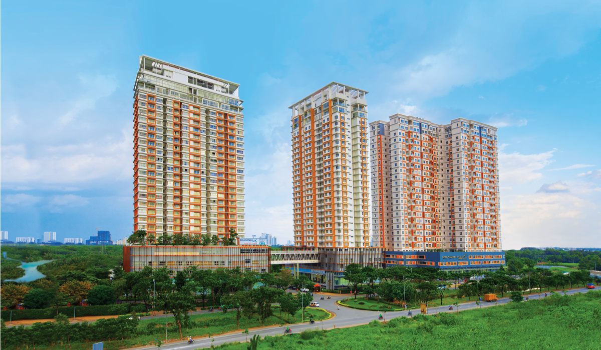 Phối cảnh Khu đô thị Dragon City