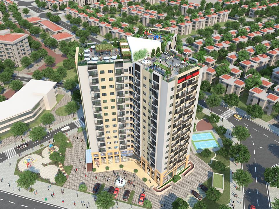 Thiết kế nội thất căn hộ Happy Star Tower hiện đại