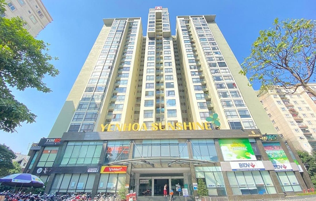 Toàn cảnh chung cư Yên Hòa Sunshine, quận Cầu Giấy