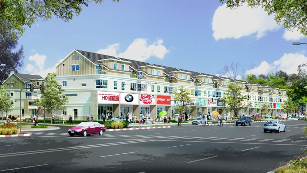 Phối cảnh Khu biệt thự Ngân Long