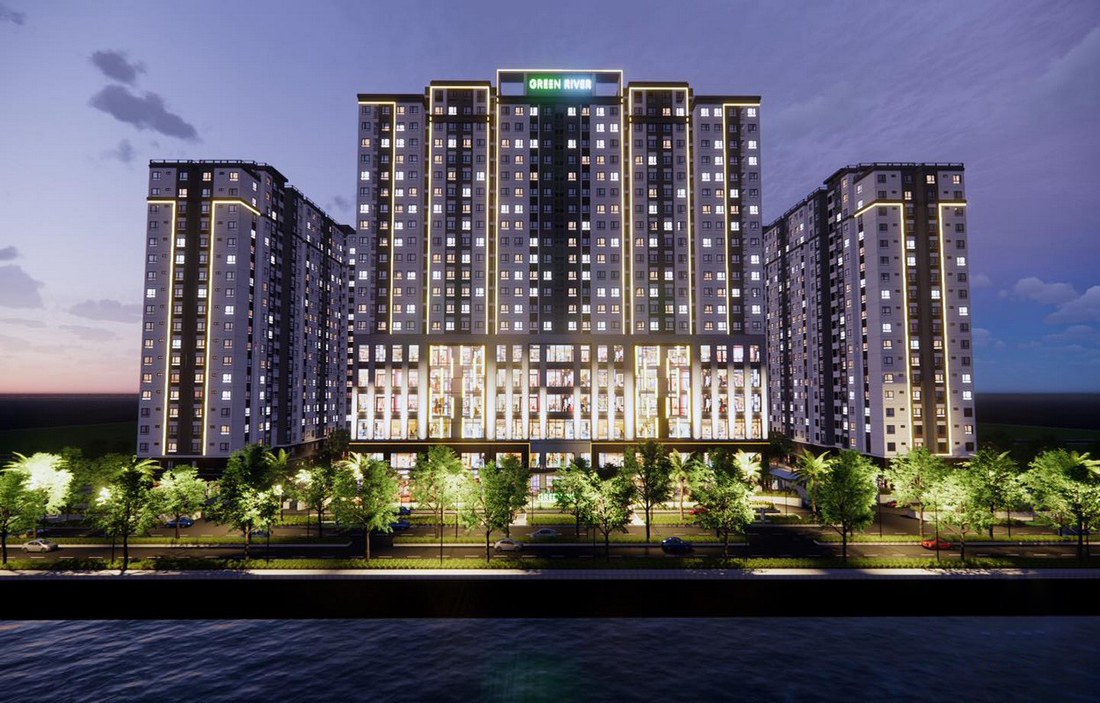 Tiện ích nội khu tại dự án Green River Quận 8