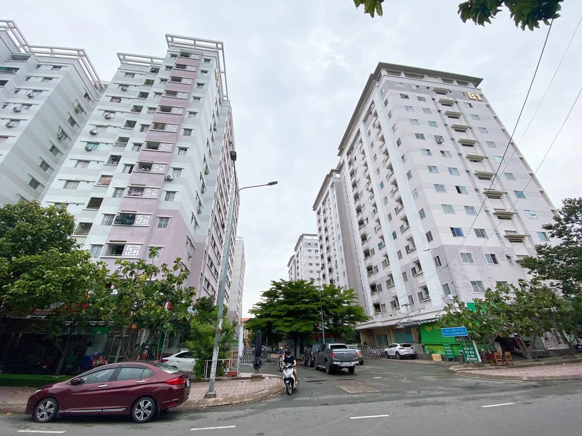 Toàn cảnh Chung cư Quang Vinh, Thành phố Biên Hòa