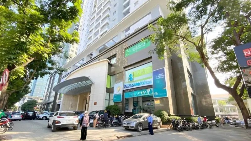 Phối cảnh tổng thể Tòa nhà 101 Láng Hạ
