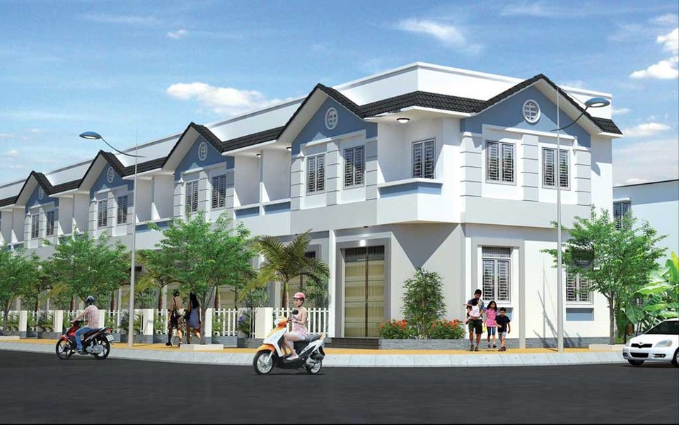 Phối cảnh tổng thể Chung cư HQC Trà Vinh hiện đại