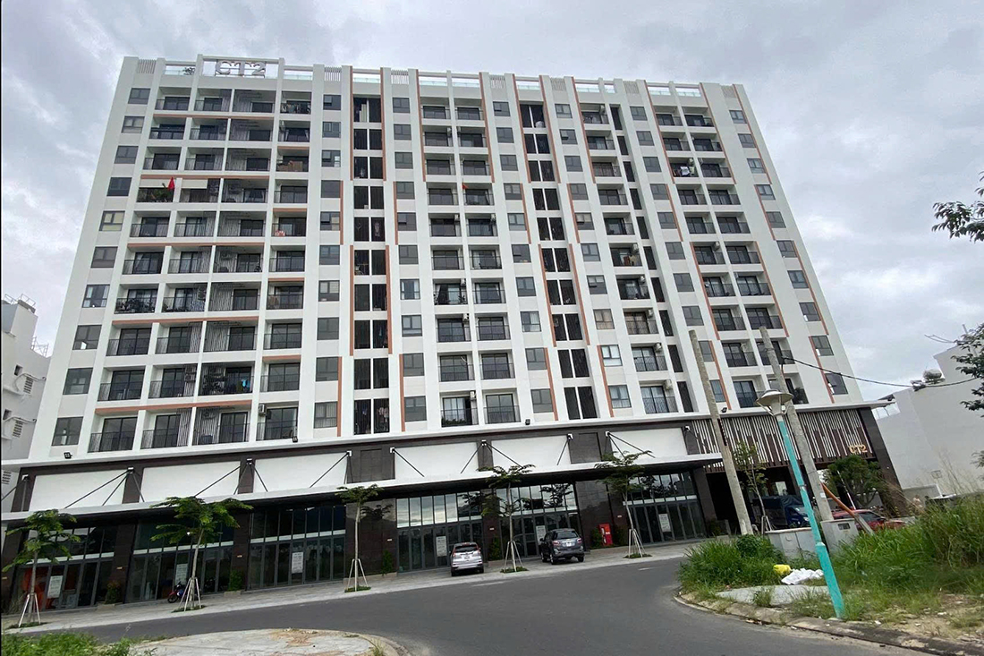 Phối cảnh chung cư CT2 VCN Phước Long