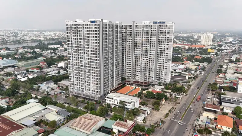 Top căn hộ Thuận An với thiết kế hiện đại, không gian tiện ích cao cấp và vị trí kết nối thuận tiện tại Bình Dương.
