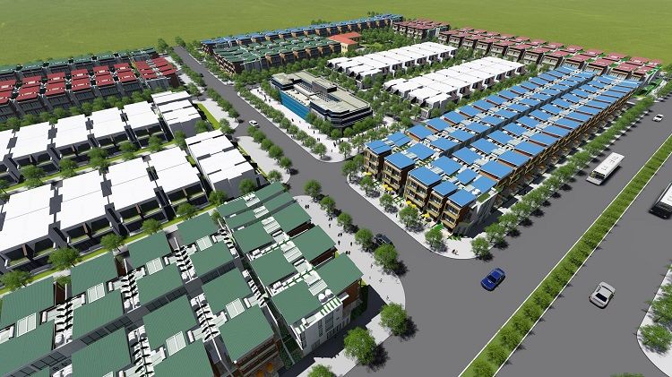 Toàn cảnh TP. Đồng Xoài, Bình Phước