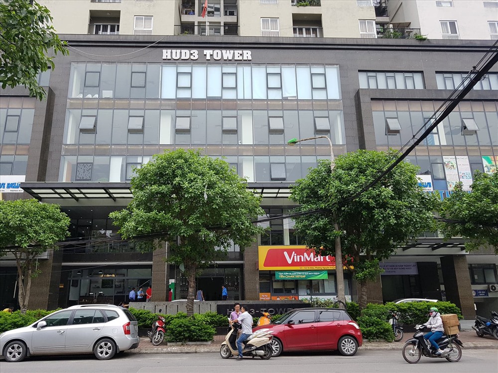 Phối cảnh chung cư HUD3 Tower