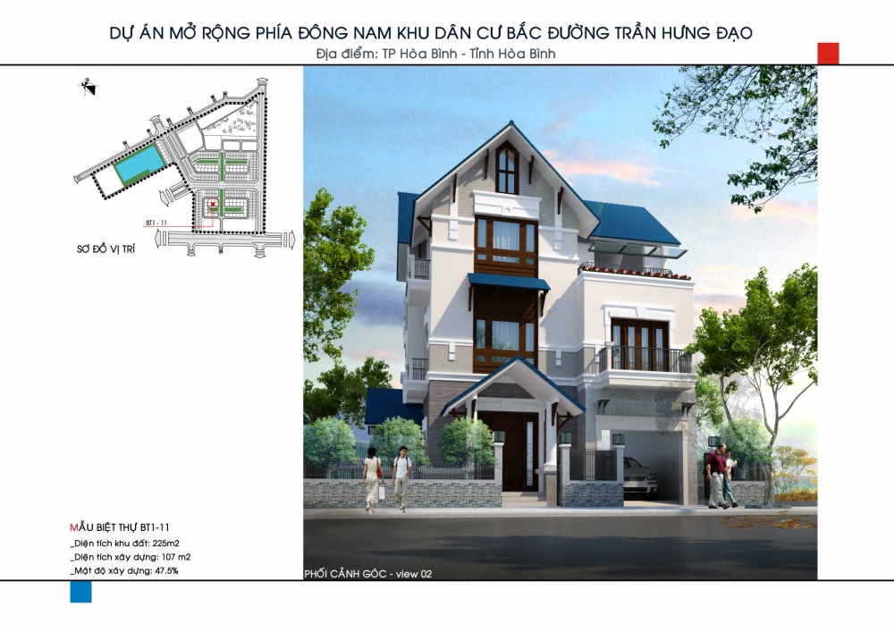 Khu dân cư Bắc Đường Trần Hưng Đạo view 1