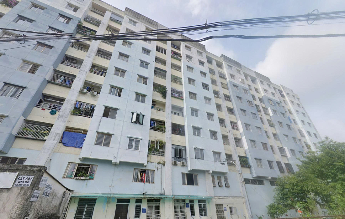 Toàn cảnh Chung cư Gia Phú, quận Bình Tân