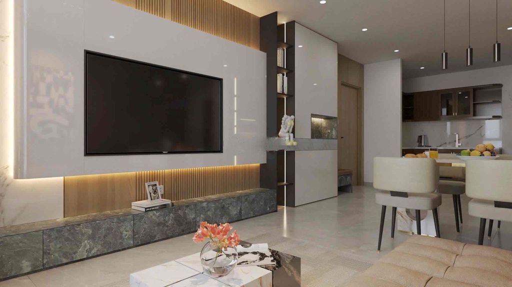 Sơ đồ mặt bằng tầng điển hình căn hộ tại Hoàng Anh Gia Lai Bình Định