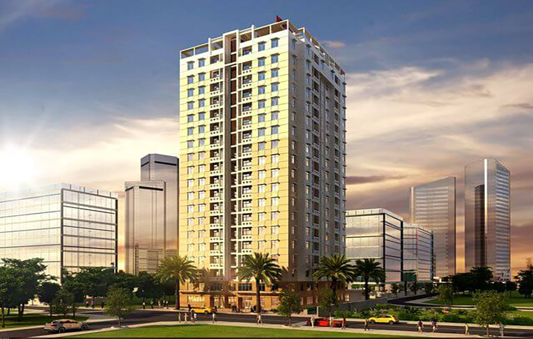 Sân chơi và khuôn viên chung cư An Thịnh