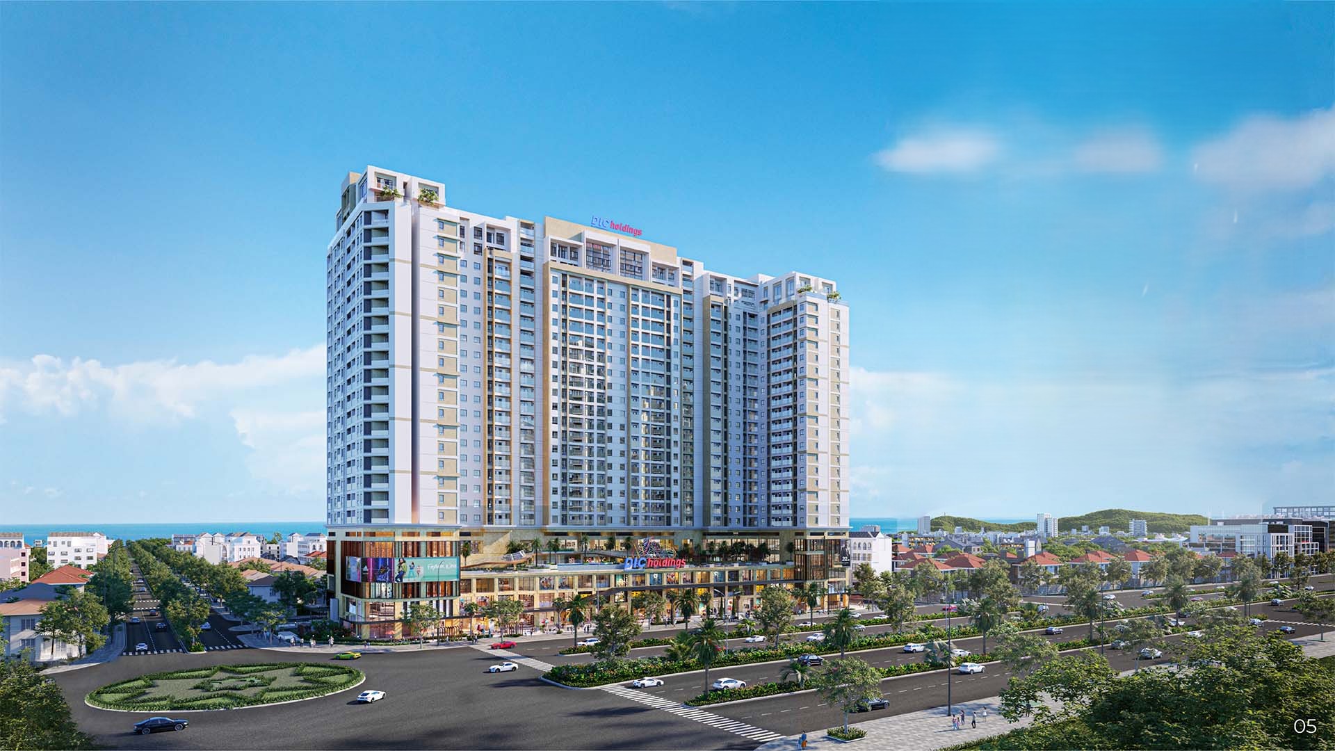 Phối cảnh chung cư Vũng Tàu Centre Point