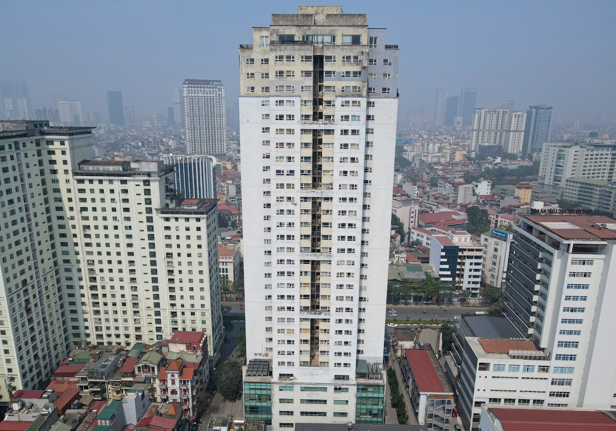 Phối cảnh chung cư M5 Nguyễn Chí Thanh