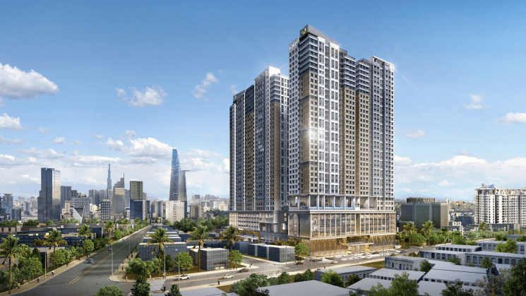Phối cảnh dự án The Grand Manhattan 100 Cô Giang Quận 1