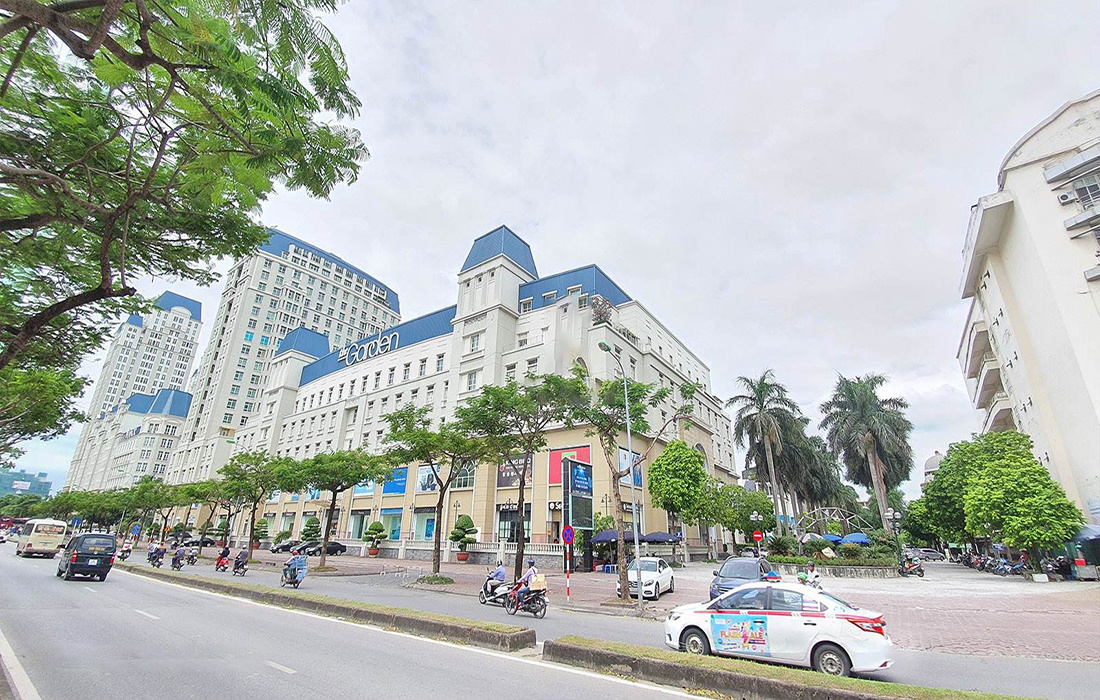 Khu vực The Garden Mễ Trì