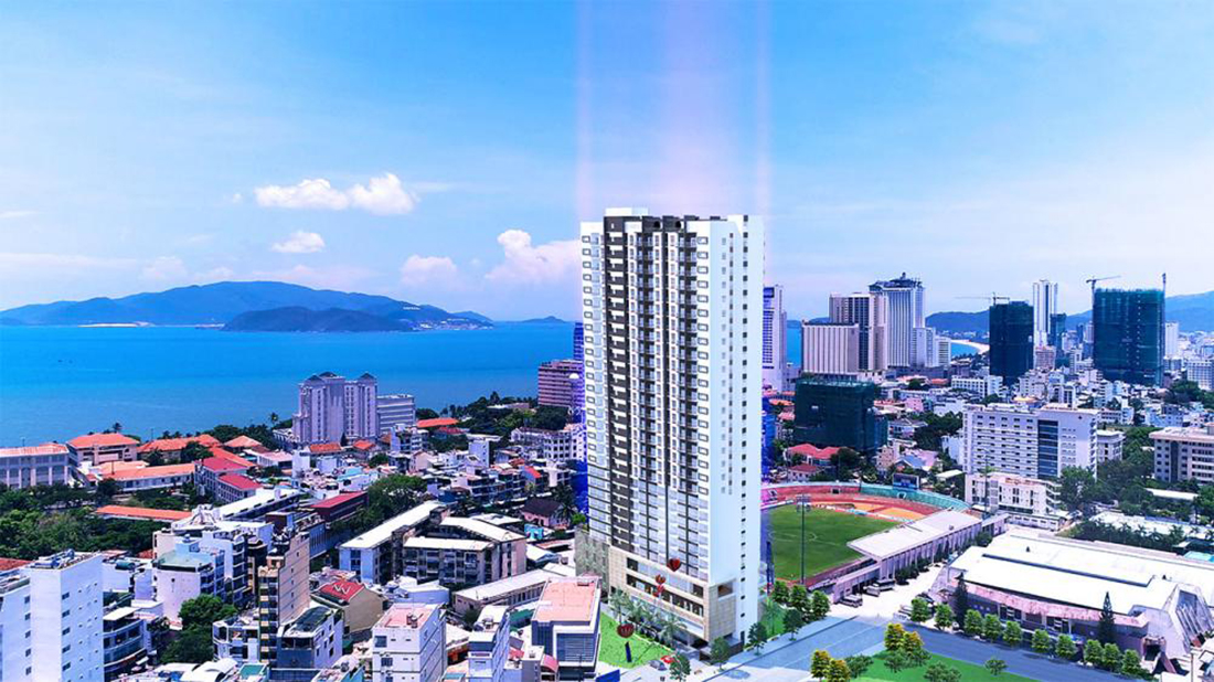 Phối cảnh chung cư Nha Trang City Central