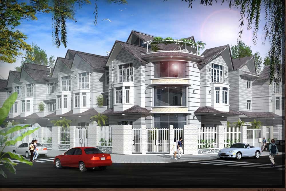 Phối cảnh Khu đô thị mới Việt Phú Garden