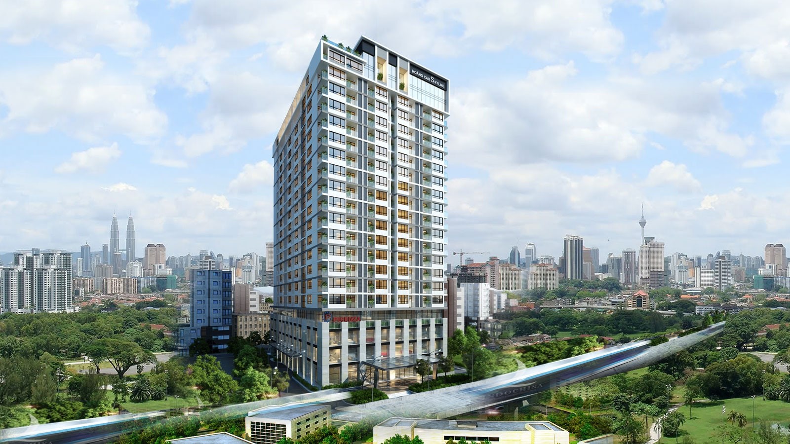 Không gian sống hiện đại tại Hoàng Cầu Skyline