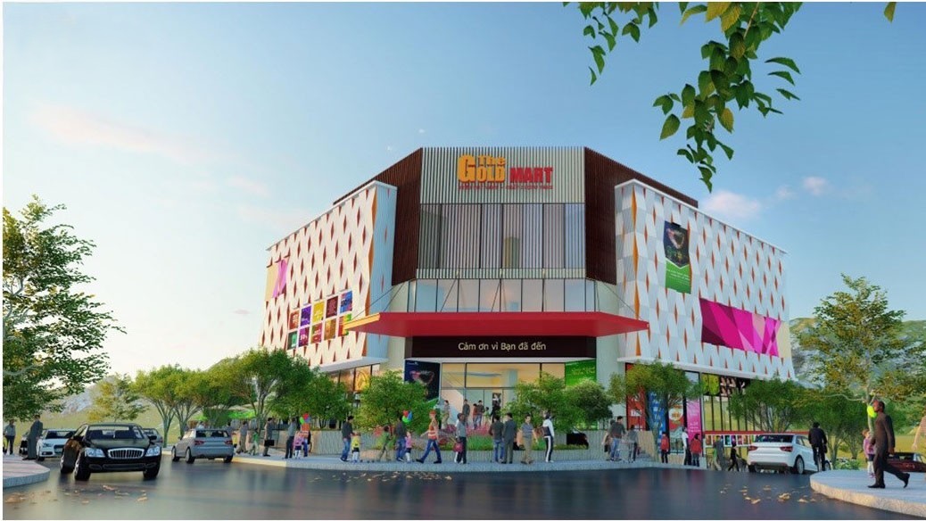 Phối cảnh Đất nền The Gold City Đồng Xoài