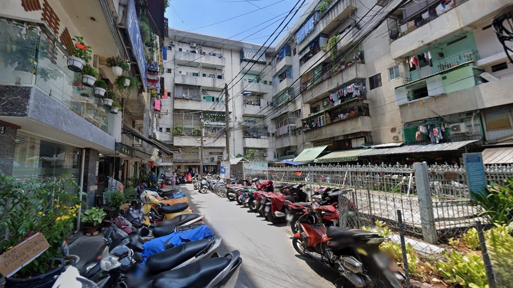 Không gian sống tại chung cư Đoàn Văn Bơ