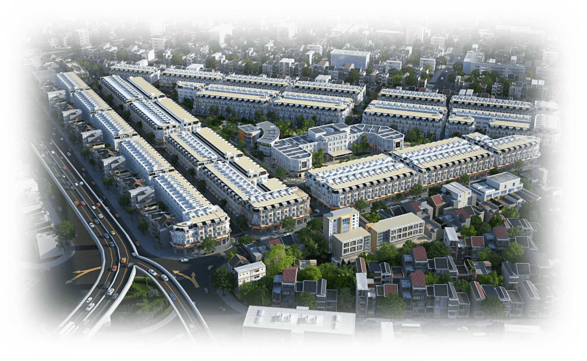 Kiến trúc tân cổ điển sang trọng của Cityland Center Hills
