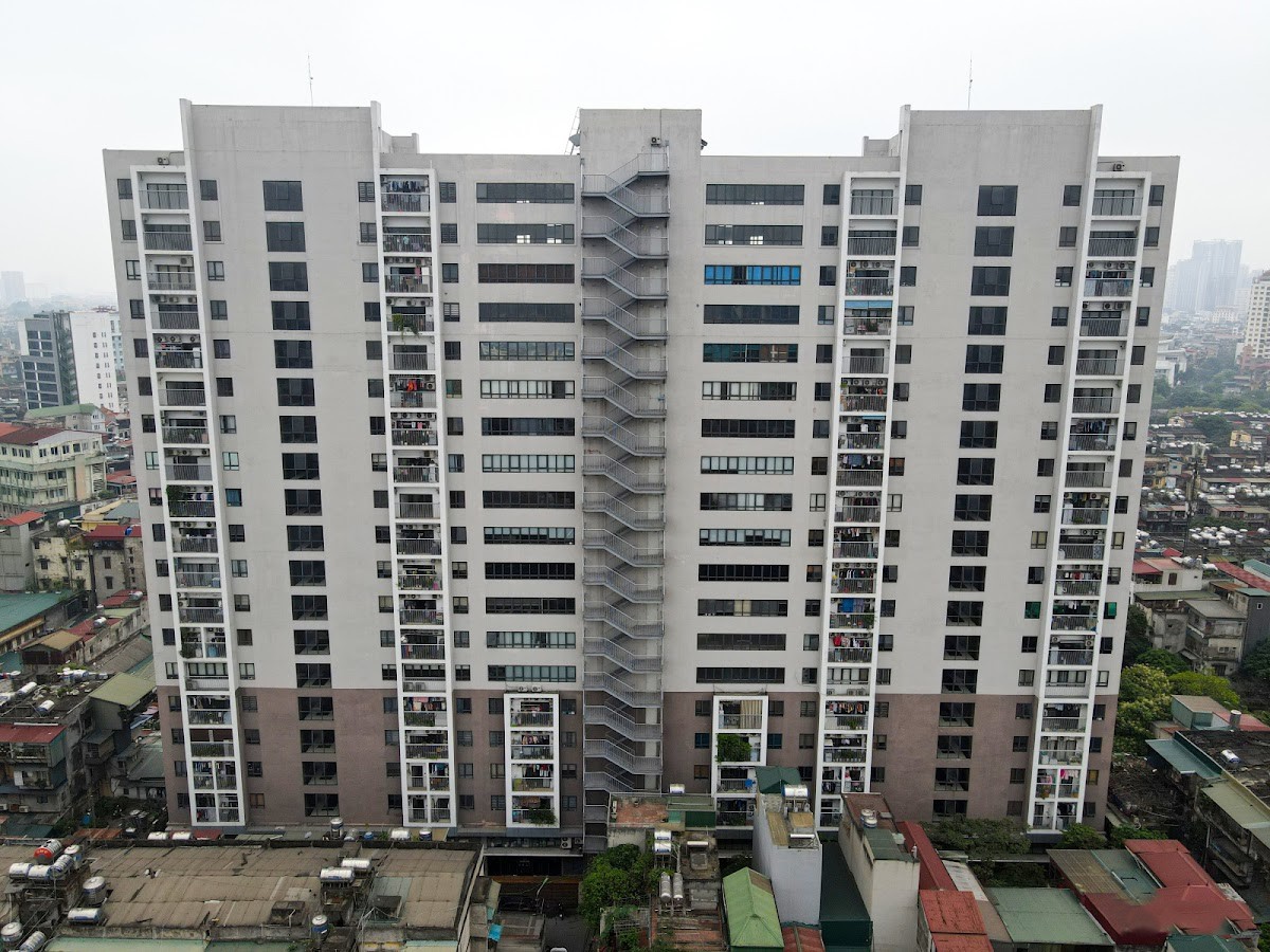 Không gian sống bên trong căn hộ Chung cư C1 Thành Công